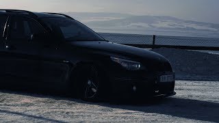 Stanced BMW E61  4K [upl. by Ingram26]