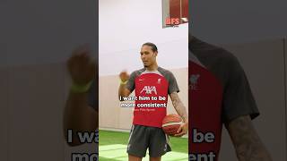 Virgil Van Dijk On Taking Free Kicks and Trent Alexander Arnold [upl. by Zurn]