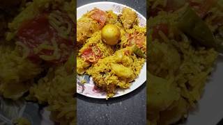 aameri food zaika YouTube viral short how to make anda biriyani indian cooking [upl. by Yraunaj126]