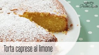 VideoPic  Torta caprese al limone [upl. by Selassie]