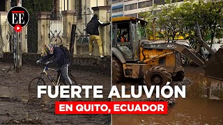 Aluvión en Quito deja catorce muertos nueve desaparecidos y 32 heridos  El Espectador [upl. by Waite]