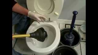 Best Plunger  Toilet Plunging Tips  How to Plunge a Toilet [upl. by Adila882]