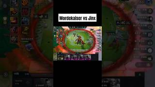 Mordekaiser vs Jinx tft teamfighttactics 3star mordekaiser jinx [upl. by Bruis661]