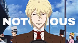 Yuukoku No Moriarty「AMV」Notorious [upl. by Meador]