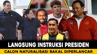 TAK LG BASABASI💥PRESIDEN PERINTAHKAN PERCEPAT NATURALISASI PSSI amp KEMENPORA GASPOL [upl. by Neram]