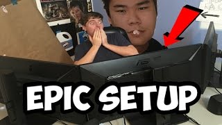 Epic New Gaming And Youtube Setup 2016 [upl. by Nauwaj81]