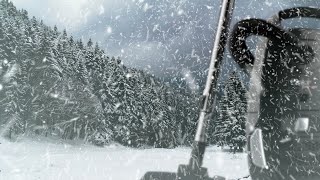 Sonido del Frio Invierno  Aspirador  Sonidos de la Naturaleza para Dormir Relajarse y Estudiar [upl. by Nawoj]