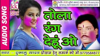 तोला रंग देहु ओ छत्तीसगढ़ी होली गीत दुकालू यादव HIT CG HOLI BSET SONG HD VIDEO 2017 AVM 9301523929 [upl. by Harmonia]