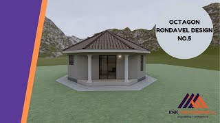 Small Rondavel House Design  ID RH0009 [upl. by Tamma856]