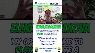 Simplifying Construction Technology  Construction Champions Podcast Elena Korolkova podcast [upl. by Sew801]