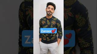 Song  quotZaroorquot By Aparshakti Khurana Savi Kahlon shortsfeed youtubeshorts [upl. by Kilam]