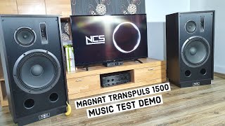 Magnat Transpuls 1500 speakers Music Test demo [upl. by Alrzc]