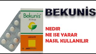 BEKUNİS Draje Nedir Niçin Kullanılır Nasıl Kullanılır Yan Etkileri Nelerdir [upl. by Avik662]