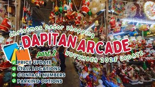 Christmas Shopping at Dapitan Arcade Dapitan Tiangge MCJO Streetside Day 2  Parking Options [upl. by Ynoyrb]