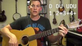 Intro to Guitar Strumming How to Change Chords IN TIME [upl. by Arin455]