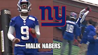 NY Giants ROOKIE Minicamp Highlights DAY 1 Malik Nabers makes FREAKISH CATCH FIRST LOOK DEBUT [upl. by Tnairb788]