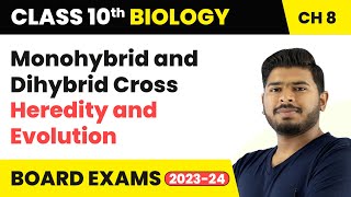 Monohybrid and Dihybrid Cross  Heredity and Evolution  Class 10 Science Chapter 8 [upl. by Gusella]