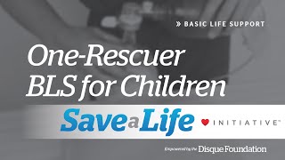 4a OneRescuer BLS for Children 2023 [upl. by Zohar247]