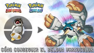 Cómo conseguir el Beldum variocolor  Pokémon Rubí Omega amp Zafiro Alfa [upl. by Rhys796]