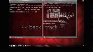 How To Hack Wifi Wep Keys With BackTrack 5 HD  By Kero [upl. by Os947]