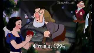 Snow White and the Seven Dwarfs  Heigh Ho One Line Multilanguage Part 1 [upl. by Nwahsyd]