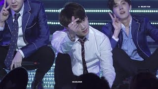 190101 가요대제전 IDOL  방탄소년단 정국 직캠 BTS JUNGKOOK FOCUS FANCAM [upl. by Charline]