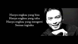 Anuar Zain  Ajari Aku  Lirik [upl. by Ahsener]