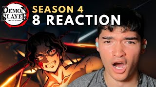 HASHIRA VS MUZAN  Demon Slayer Season 4 Episode 8 Reaction [upl. by Leoni]