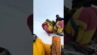 FROSTBITTEN WITH BEER ON EVEREST CAMP 2 climbing climbingeverest climbingmountains everest [upl. by Clarey]