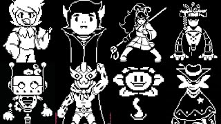 Undertale Yellow  All Boss Themes [upl. by Leirbma477]