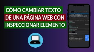 Cómo Modificar o Cambiar Texto de una Página Web con Inspeccionar Elemento [upl. by Anailuig]