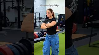 Which are you 😅 ft Salliegracee funny bodybuilding powerlifting fitness gym workout [upl. by Auburta]