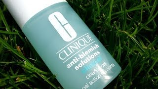 Clinique Anti Blemish Solutions Clinical Clearing Gel Review [upl. by Nivrag]