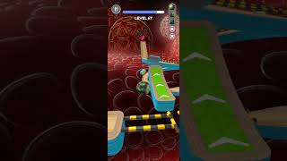 Going balls 3D gameplay video level 63 hard must watch android ISO gameplay [upl. by Eehtomit]