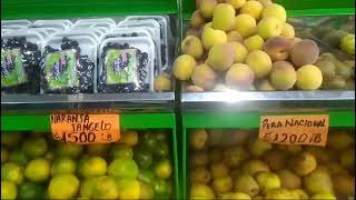 A fruit Store in Bogota ColombiaUna Frutería en Bogota Colombia [upl. by Em]