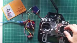 RC FlySky FST6 Transmitter with FSGR3E 24Ghz Receiver amp Arduino Uno Digital Output [upl. by Aronaele]