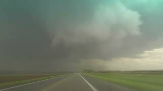 Tormenting Tempest Tornado impacts tiny MO town timelapse [upl. by Ahsiram]