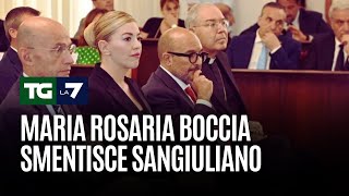 Maria Rosaria Boccia smentisce Sangiuliano [upl. by Acnaib109]