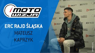 Mateusz Kaprzyk o rajdzie  FIAERC Rajd Śląska [upl. by Aztilay]