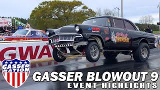 Gasser Blowout 9 Atmore AL Drag Racing Event Highlights [upl. by Durr]