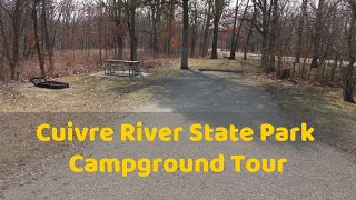 Cuivre River State Park  Campground Tour  Park Travel Review [upl. by Kowalski]