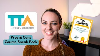 The TEFL Academy TTA TEFL Course Review  Pros amp Cons amp What to Expect [upl. by Inama]