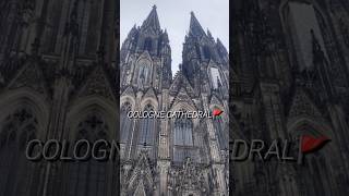 Cologne Cathedral located in Cologne Germany 🚩 colognecathedral fypage germany [upl. by Pelagi733]