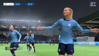 EA FC 25 Femenino  Manchester City vs Barcelona UEFA Womens Champions League 2024 2025 Aitana FC25 [upl. by Lonny910]