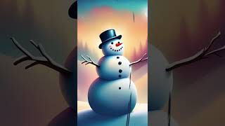 Mon Beau Bonhomme de Neige ❄️  Chanson Magique pour Enfants Short [upl. by Burleigh]