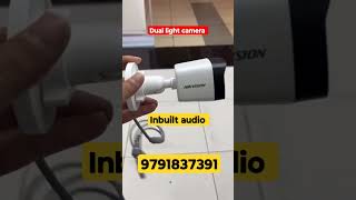 dual light colour camera inbuilt audio hikvision cctv camera review tamil hikvision cctvintamil [upl. by York45]