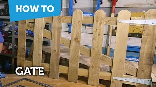 How to build a gate [upl. by Steffy340]