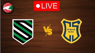 🔴 Live Sagesse Al Hekmeh Beirut vs AlRiyadi  Live Play By Play Scoreboard [upl. by Chap]