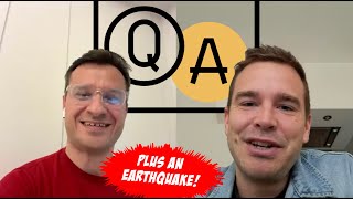 LIVE QampA FOR FREELANCERS w Adrian Probst from Freelanceverse Plus an Earthquake [upl. by Lionel]