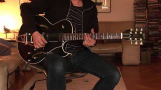 1995 Gibson ES135 Part 1 clean [upl. by Ddene]